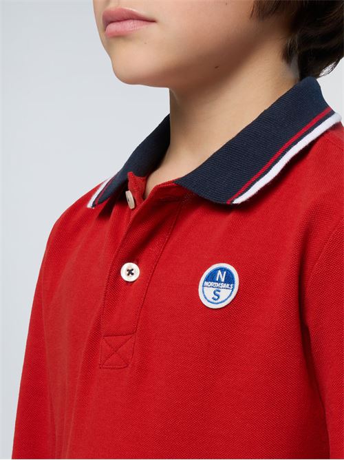 POLO LONG SLEEVE W/LOGO NORTH SAILS | 795085/237